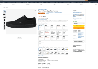 Zapatillas Vans Doheny Hombre por solo 26,40€