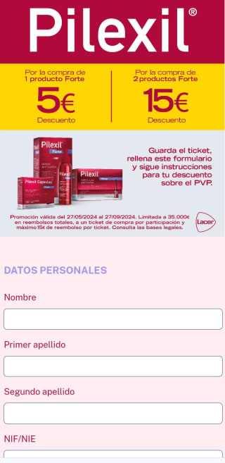 Reembolso de Pilexil