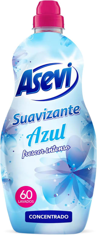 Pack 2 Suavizante Concentrado Asevi Azul total 120 dosis por 3,22€