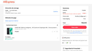 Movil Honor X8B por 158,44€