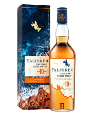 Talisker 10 años, Whisky Escocés Single Malt 0.7L por 25,60€