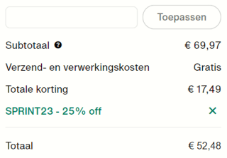 Nike Air Force 1 Sculpt sneakers voor €52,48 dmv code bij Nike