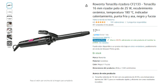 30% EXTRA en secadores, planchas pelo, rizadores y mas cosas reacondicionadas desde 8€