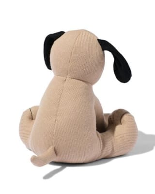 Lichtbruine speelgoed puppy knuffel hond voor € 10 bij Hema