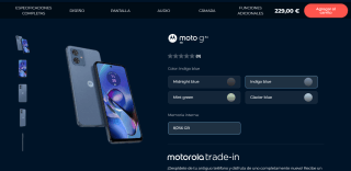 Motorola G54 5G de 8GB/256GB por 206,10€