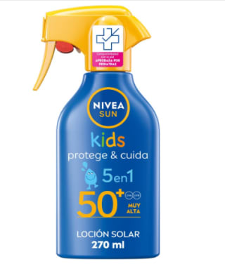 Pack x2 NIVEA SUN Spray Solar Kids Protege & Cuida FP50+ 240ml por 12.12€