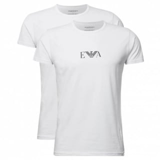 Pack 2 Camisetas de Hombre Emporio Armani Crew Neck por 19.5€