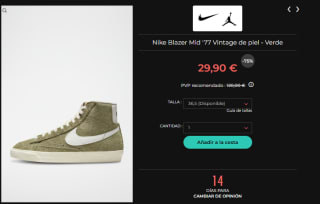 Descuentazos hasta 75% calzado Nike precios de locura