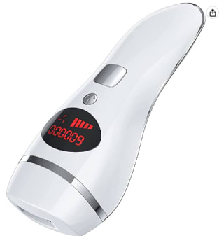 Depiladora de Luz Pulsada 600,000 Flashes por 34.99€