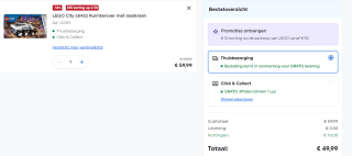 LEGO City Ruimterover met Laadkraan voor €49,99 bij Smythstoys