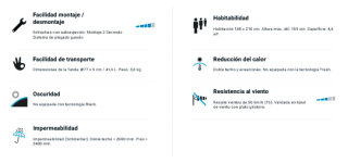 Tienda de campaña Quechua 2 Seconds Edición Limitada 3 personas a tan solo 54,99€