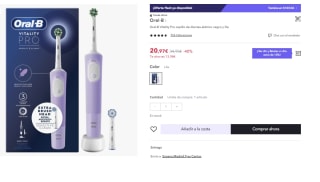 Cepillo Eléctrico Oral-B Vitality Pro por 14.68€