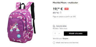 Mochila Kukuxumusu Moon por 19.99€