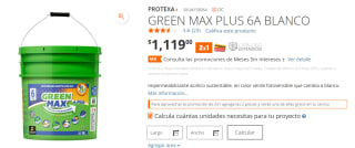 Impermeabilizante Green Max 2x1 en The Home Depot