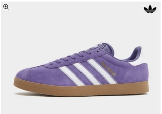 Zapatillas Adidas gazelle Real Madrid Moradas por solo 52€
