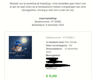 Gratis Kaart versturen incl. postzegel via de Buienradar app en Kaartje2Go.nl