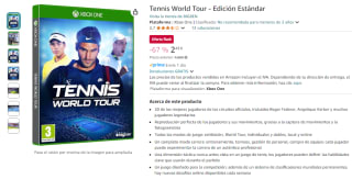 Videojuego Tennis world tour Xbox One por 2,43€