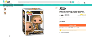 Figura de las estrellas de la música rock Emancipación de Mimi 75274 Mariah Carey por 3,49€