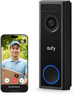 eufy Security Video Doorbell Camera Wireless C30 - £54.99