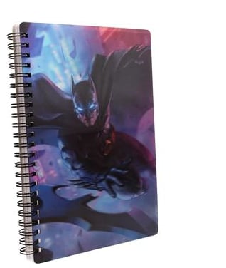 Libreta 3D DC Batman y batarang por 3,45€