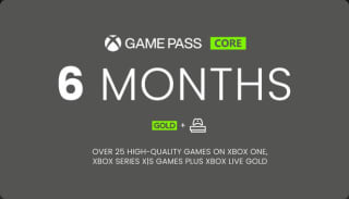 Xbox Game Pass Core 6 Meses Europa por solo 21,49€