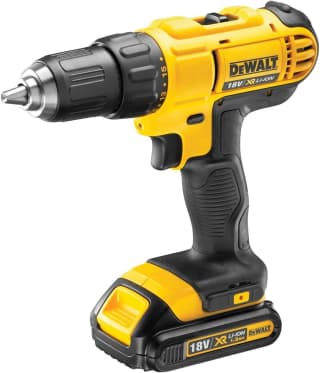 DeWALT DCD771C2 Accu Schroefboormachine 18V 1.3AH Li-ion in Koffer voor €90,76 bij Amazon
