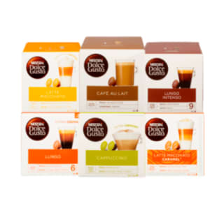 3 verpakkingen Nescafé Dolce Gusto voor €10