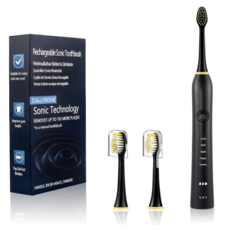 Cepillo de Dientes Eléctrico Sónico + 2 Cabezales por 9,99€