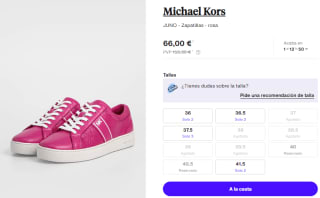 Zapatillas de Mujer Michael Kors JUNO por 66€