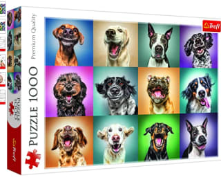 Trefl puzzle de 1000 piezas perros por 7,34€