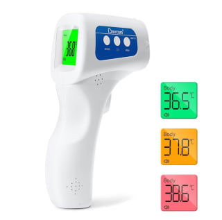 Termómetro Berrcom Digital Infrarrojo sin Contacto para Bebés y Adultos por solo 7,99€