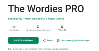 The Wordies PRO gratis voor Android