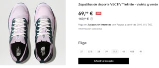 Zapatillas de Trekking para Mujer The North Face VECTIV™ Infinite por 69.99€