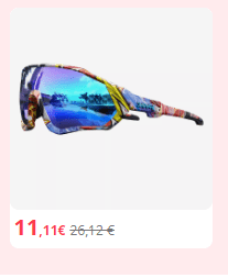 Gafas de sol unisex polarizadas por 11,11€