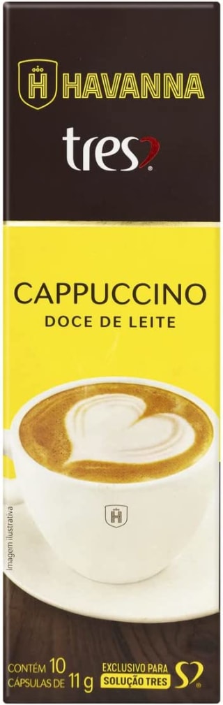 10 Cápsulas de Cappuccino Havanna da Três Corações - R$ 18,88