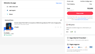 Xiaomi Poco M6 Pro 8GB 256GB AMOLED 6.67” 120Hz FHD+ MTK Helio G99-Ultra a solo 153,60€