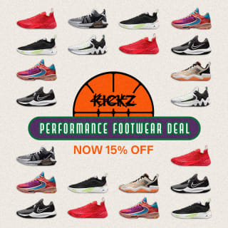 15% korting op geselecteerde sneakers bij Kickz