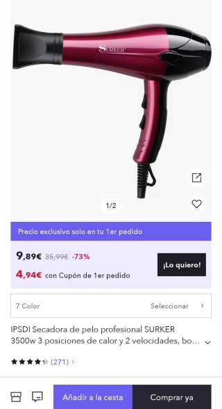 Ofertazas Festival Marcas hasta 70% descuento Miravia