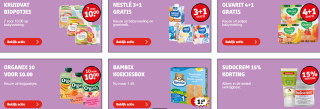 Baby dagdeals bij Kruidvat