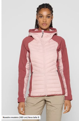 Chaqueta para Mujer Columbia POWDER LITE HYBRID por 55€