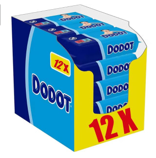 Dodot Toallitas para Bebé, 624 Toallitas, 12 Paquetes (12x52) por 11,51€