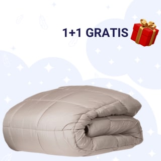 1+1 gratis op alle Wonderbed effen-kleuren dekbedden van Zelesta