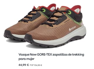 Zapatillas de Trekking para Mujer Vasque Now GTX por 44.99€
