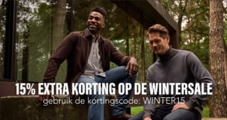 15% extra korting op de afgeprijsde wintercollectie van Twinlife