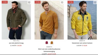 Tot 75% korting op de sale bij Happy-Size