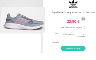 Zapatillas de Running para Mujer Adidas Runfalcon 2.0 por 22.9€