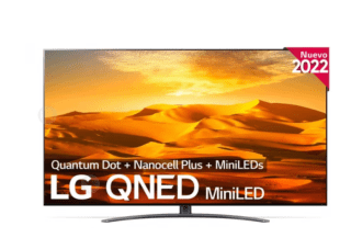 LG TV 4K QNED MiniLED 164cm 65" serie QNED 91 por 996,55€
