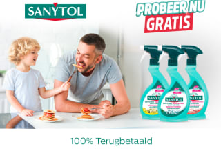 Sanytol allesreiniger 100% terugbetaald via Hashting