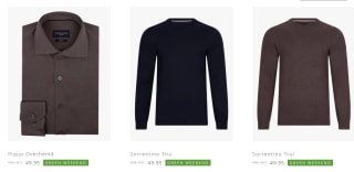 Black Friday sale met 50% korting op geselecteerde items bij Cavallaro Napoli