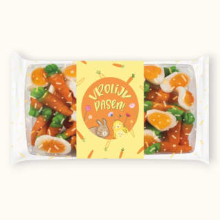 Tot 40% korting op Paas snoep&chocolade incl kaart & verzending bij Veelliefs